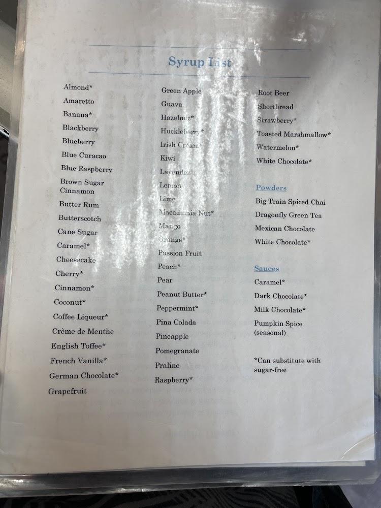 Middleton Espresso Cafe Menu image 4